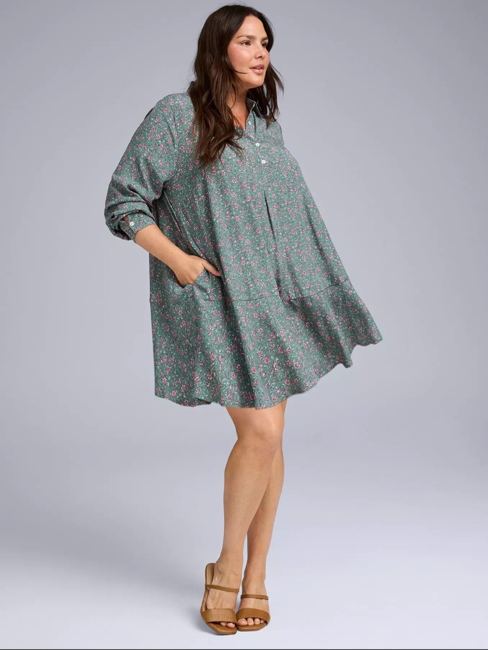 Torrid Belle Isle Popover Dress | Size 0X (L/12) - NWT - Picture 6 of 8